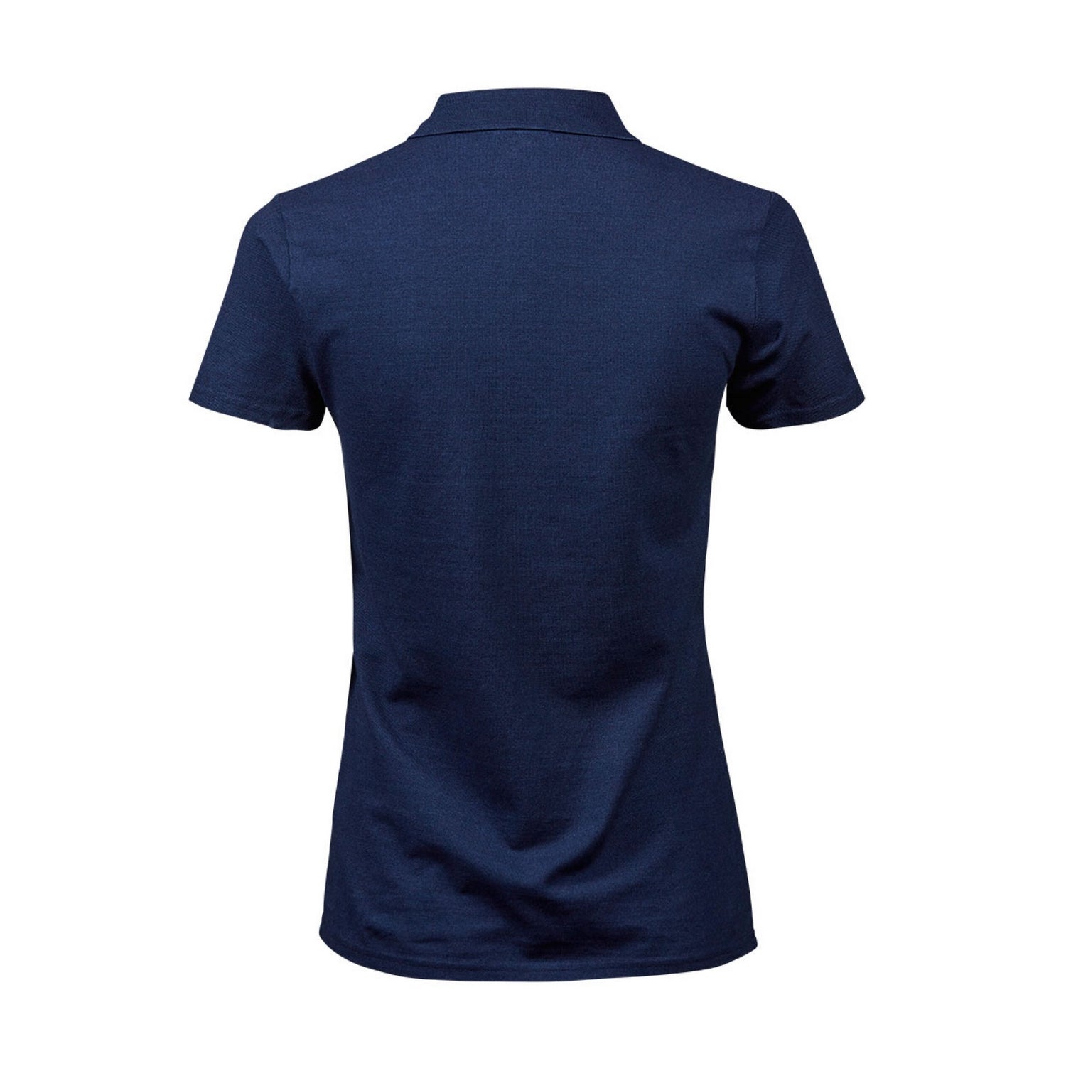 Denim - Back - Tee Jays Womens-Ladies Luxury Stretch Polo Shirt