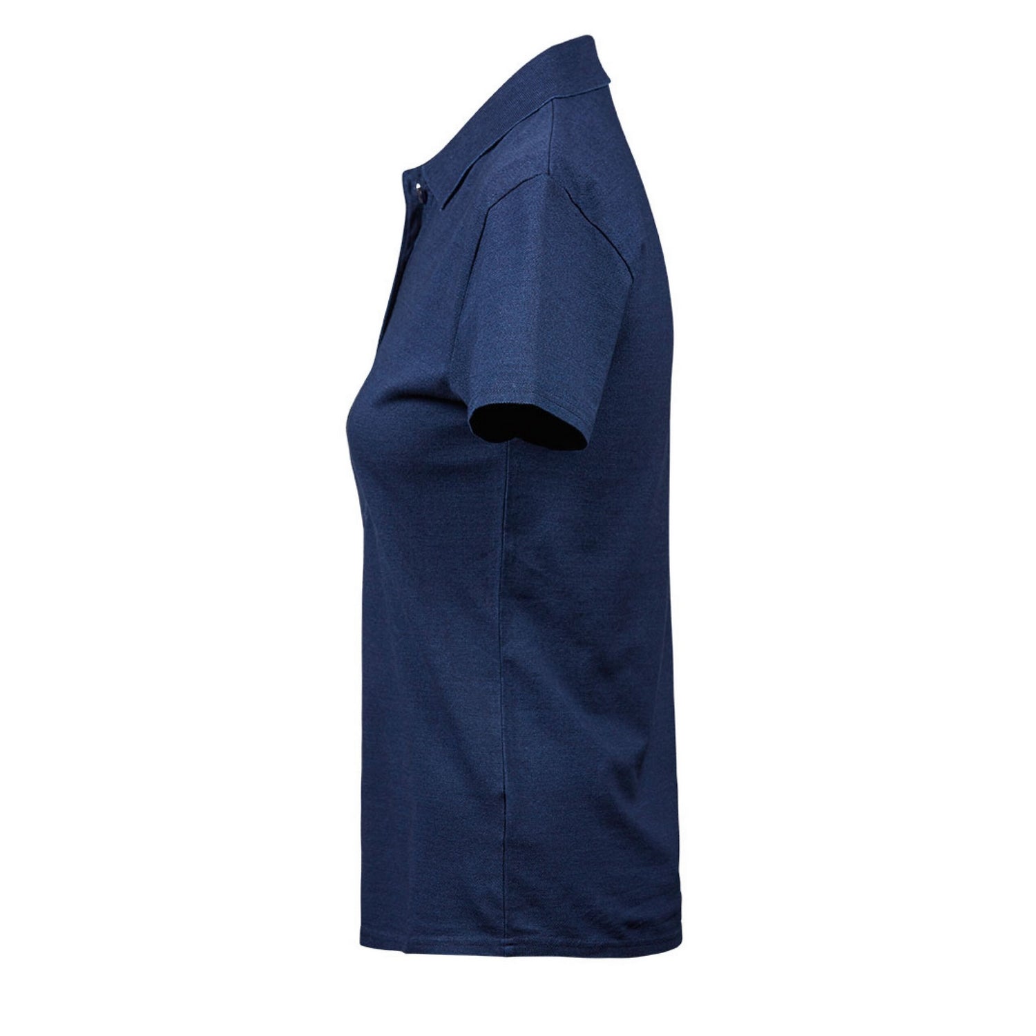 Denim - Side - Tee Jays Womens-Ladies Luxury Stretch Polo Shirt