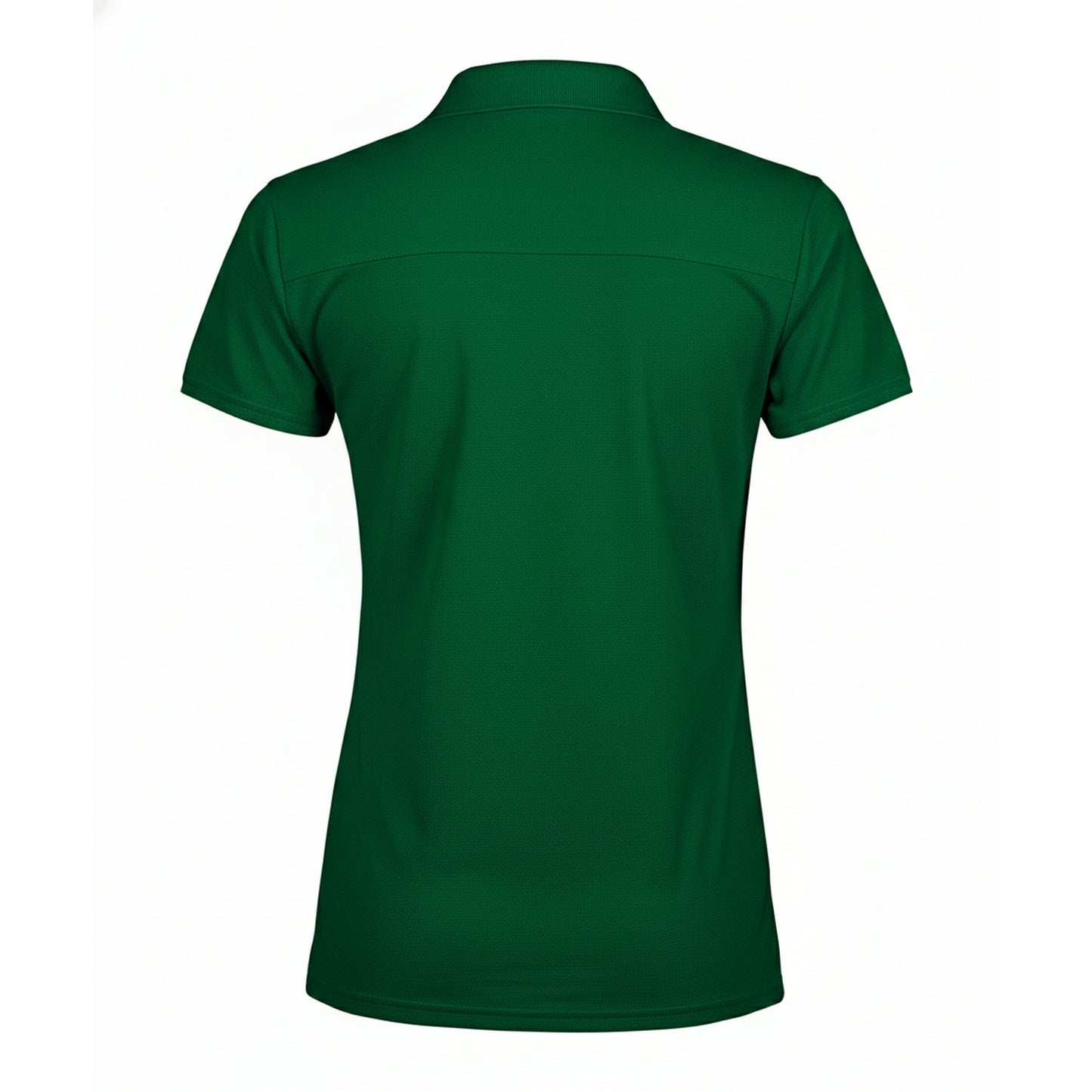 Forest Green - Back - Tee Jays Womens-Ladies Luxury Stretch Polo Shirt