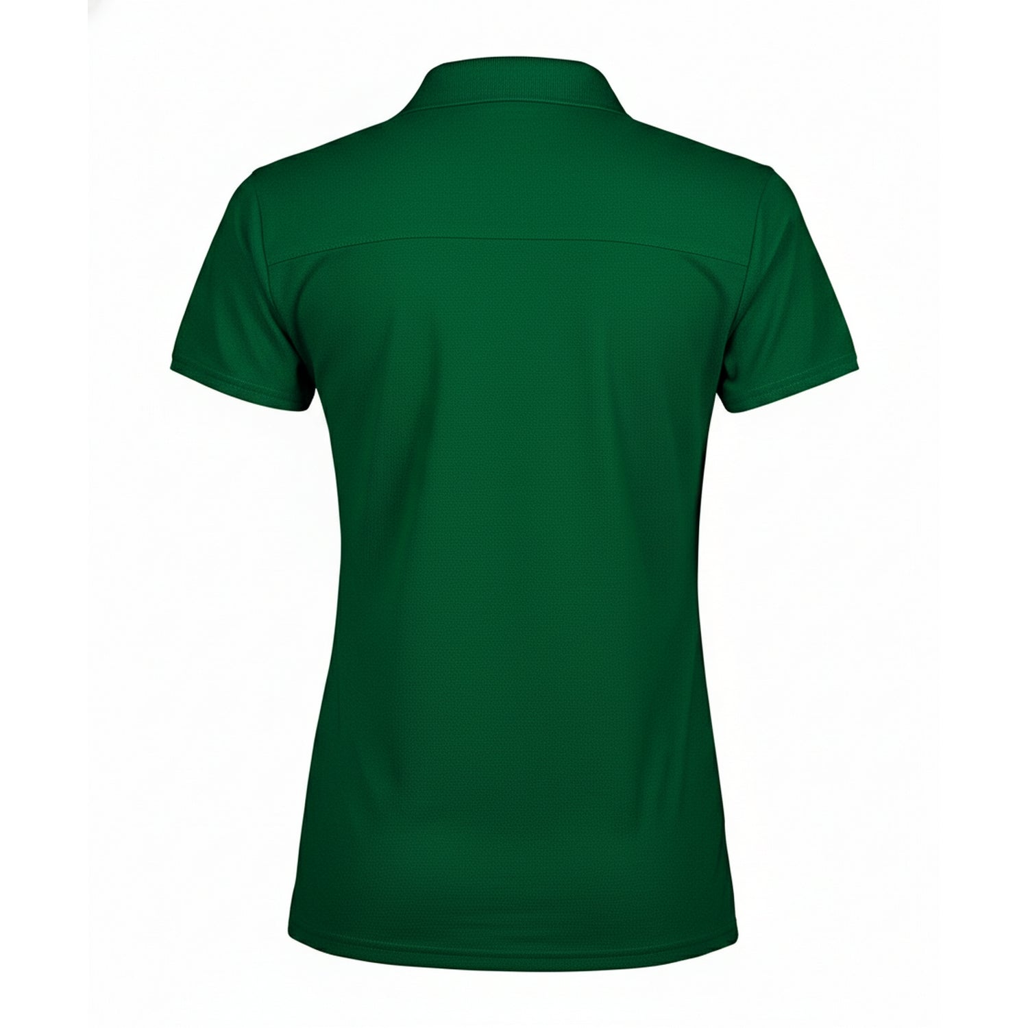 Forest Green - Back - Tee Jays Womens-Ladies Luxury Stretch Polo Shirt