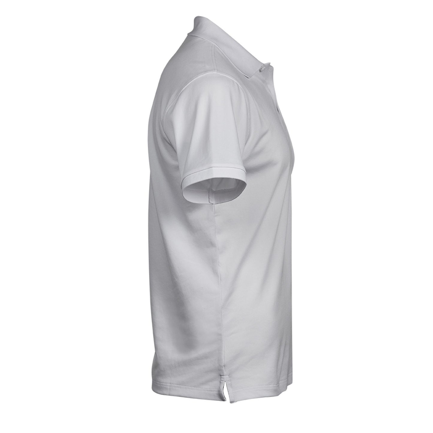 White - Side - Tee Jays Mens Club Polo Shirt