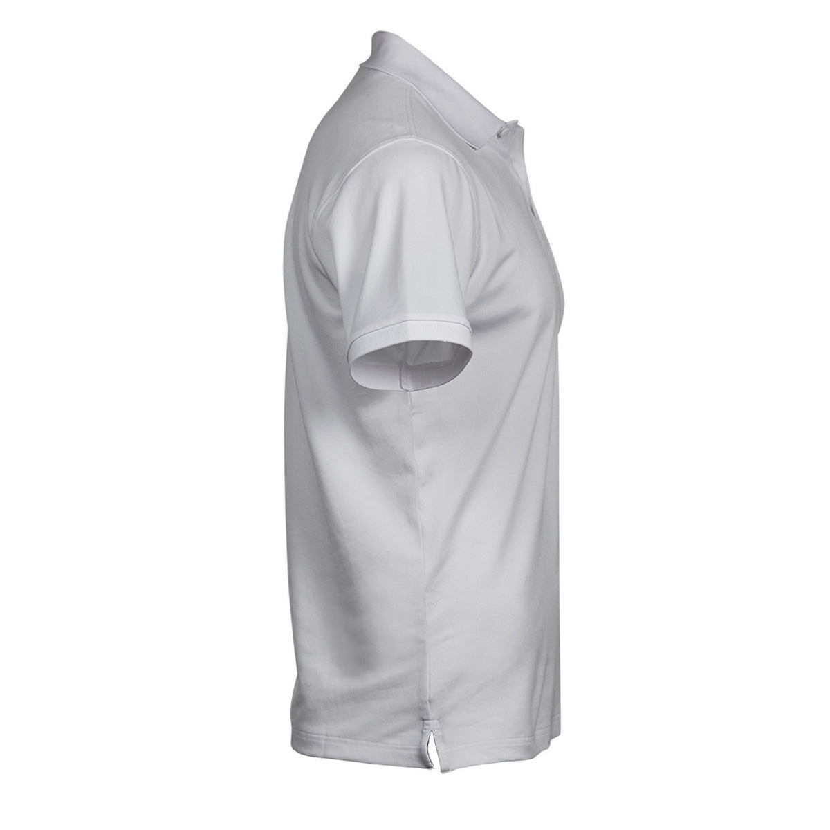 White - Side - Tee Jays Mens Club Polo Shirt