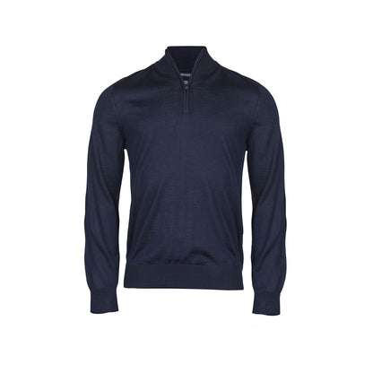 Navy - Front - Stormtech Mens Yosemite Quarter Zip Jumper