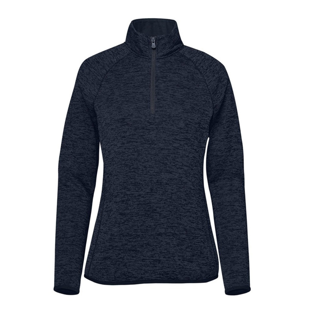 Heather Navy - Front - Stormtech Womens-Ladies Yosemite Jumper