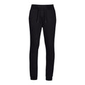 Black - Front - Tee Jays Mens Tracksuit Bottoms