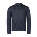 Navy Melange - Front - Tee Jays Mens Outdoor Fleece Jacket