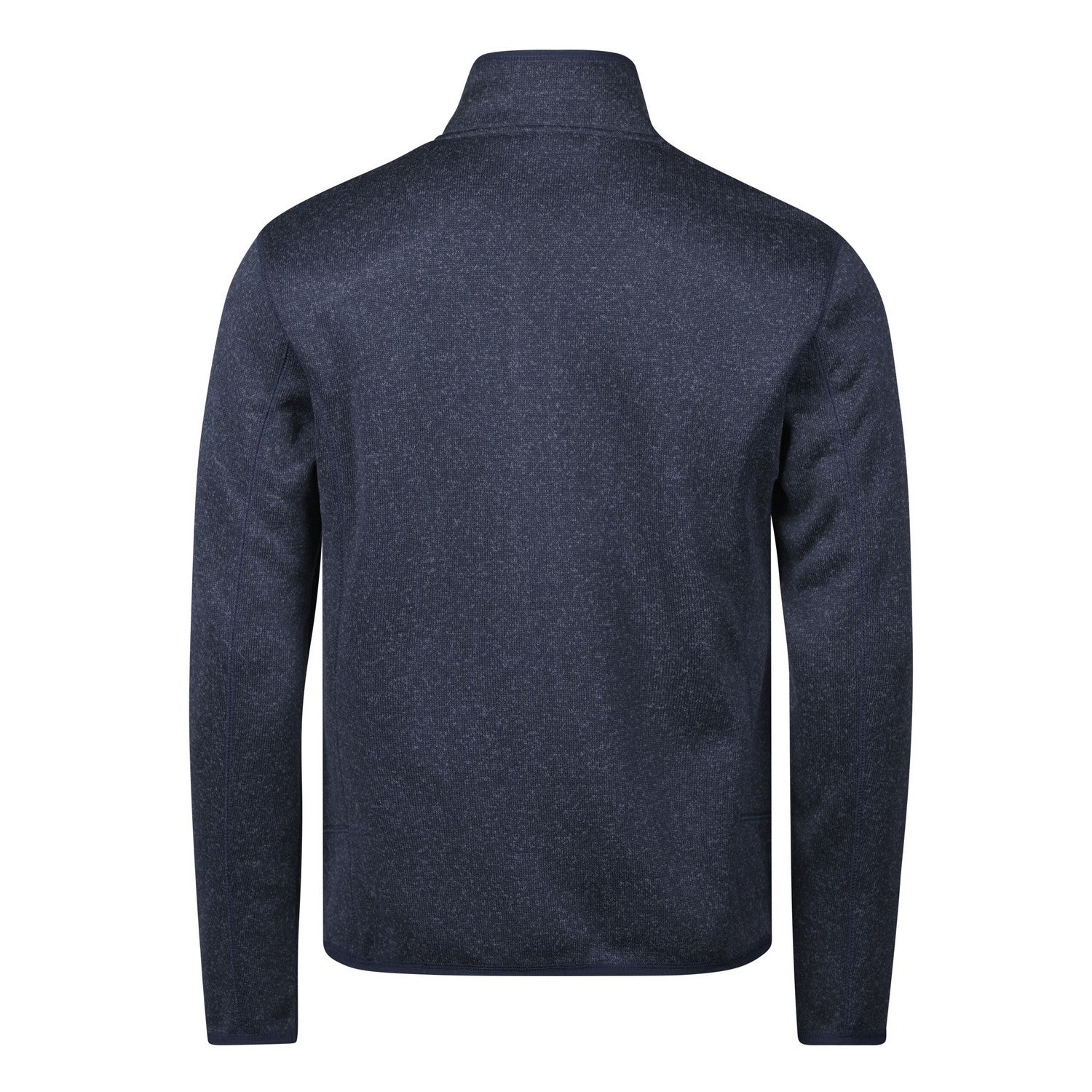 Navy Melange - Back - Tee Jays Mens Outdoor Fleece Jacket
