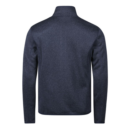 Navy Melange - Back - Tee Jays Mens Outdoor Fleece Jacket