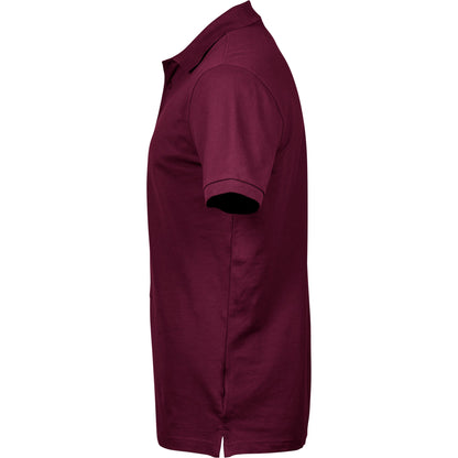 Wine - Lifestyle - Tee Jays Mens Luxury Stretch Polo Shirt