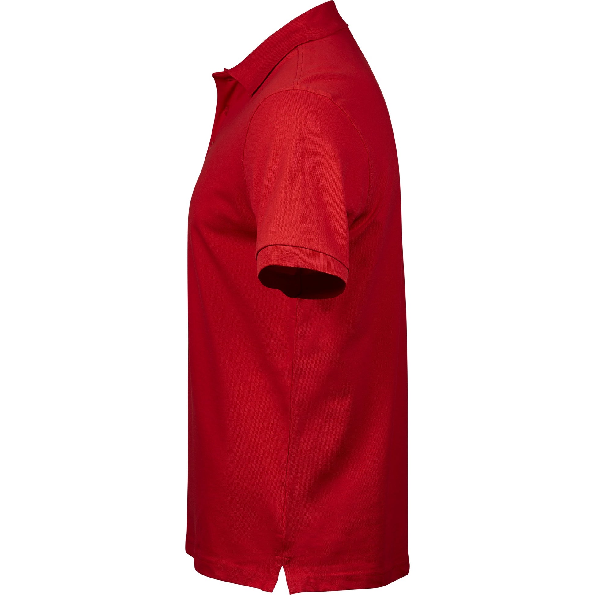 Red - Lifestyle - Tee Jays Mens Luxury Stretch Polo Shirt