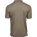 Clay - Back - Tee Jays Mens Luxury Stretch Polo Shirt