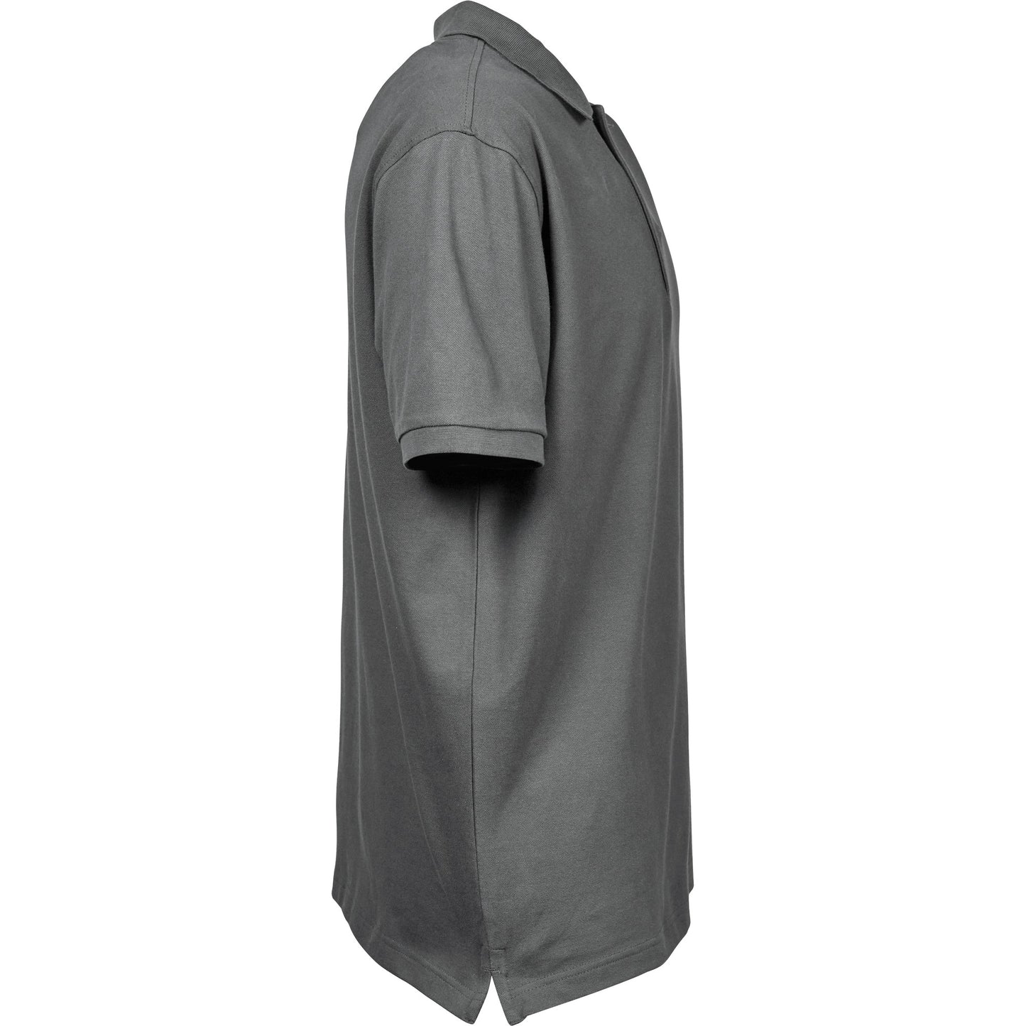 Powder Grey - Side - Tee Jays Mens Luxury Stretch Polo Shirt