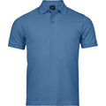 Ocean Blue - Front - Tee Jays Mens Luxury Stretch Polo Shirt
