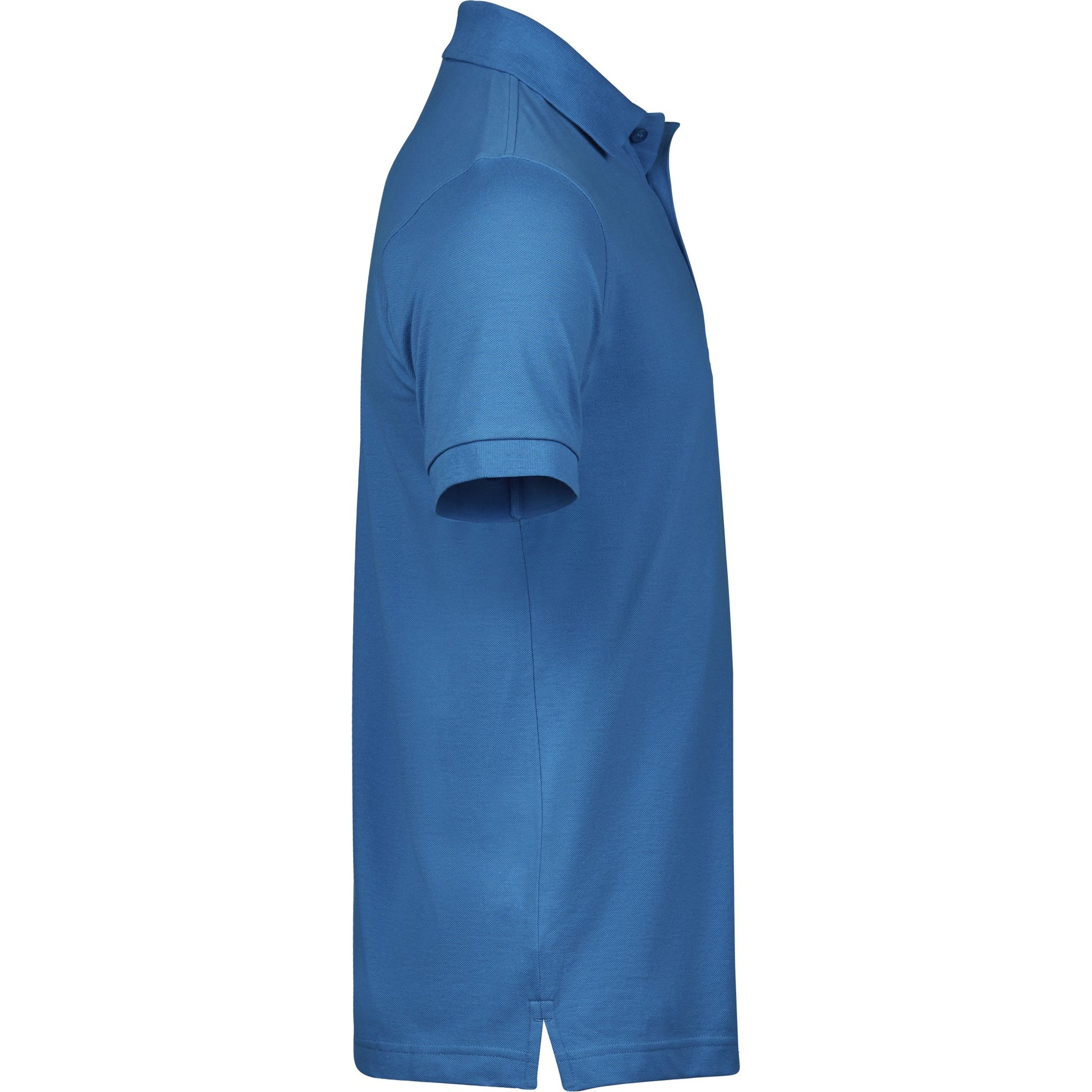 Ocean Blue - Side - Tee Jays Mens Luxury Stretch Polo Shirt