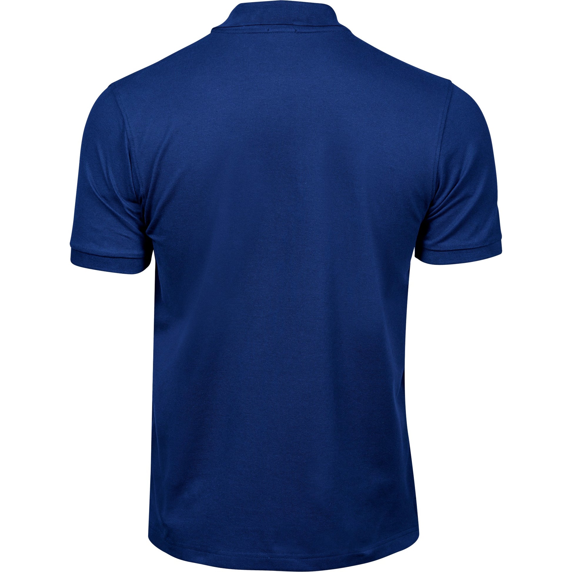 Indigo Blue - Back - Tee Jays Mens Luxury Stretch Polo Shirt