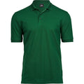 Forest Green - Front - Tee Jays Mens Luxury Stretch Polo Shirt