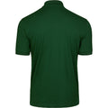 Forest Green - Back - Tee Jays Mens Luxury Stretch Polo Shirt
