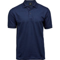 Denim - Front - Tee Jays Mens Luxury Stretch Polo Shirt