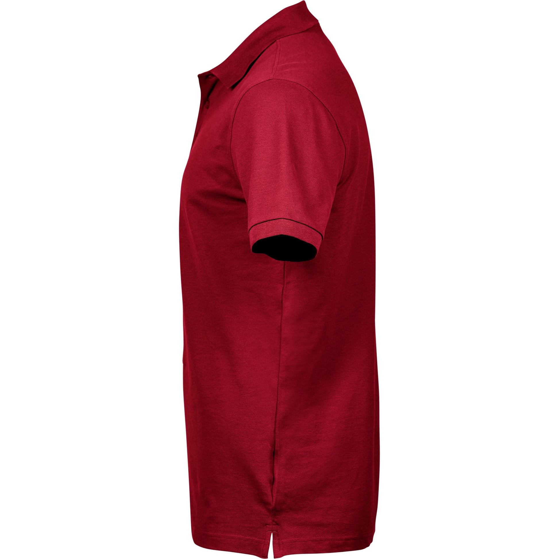 Deep Red - Lifestyle - Tee Jays Mens Luxury Stretch Polo Shirt