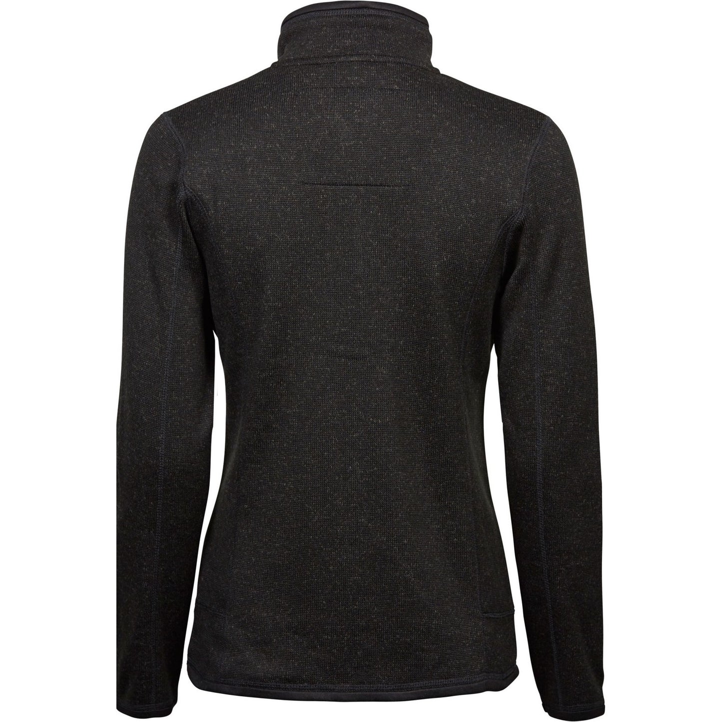Black - Back - Tee Jays Womens-Ladies Fleece Outdoor Jacket