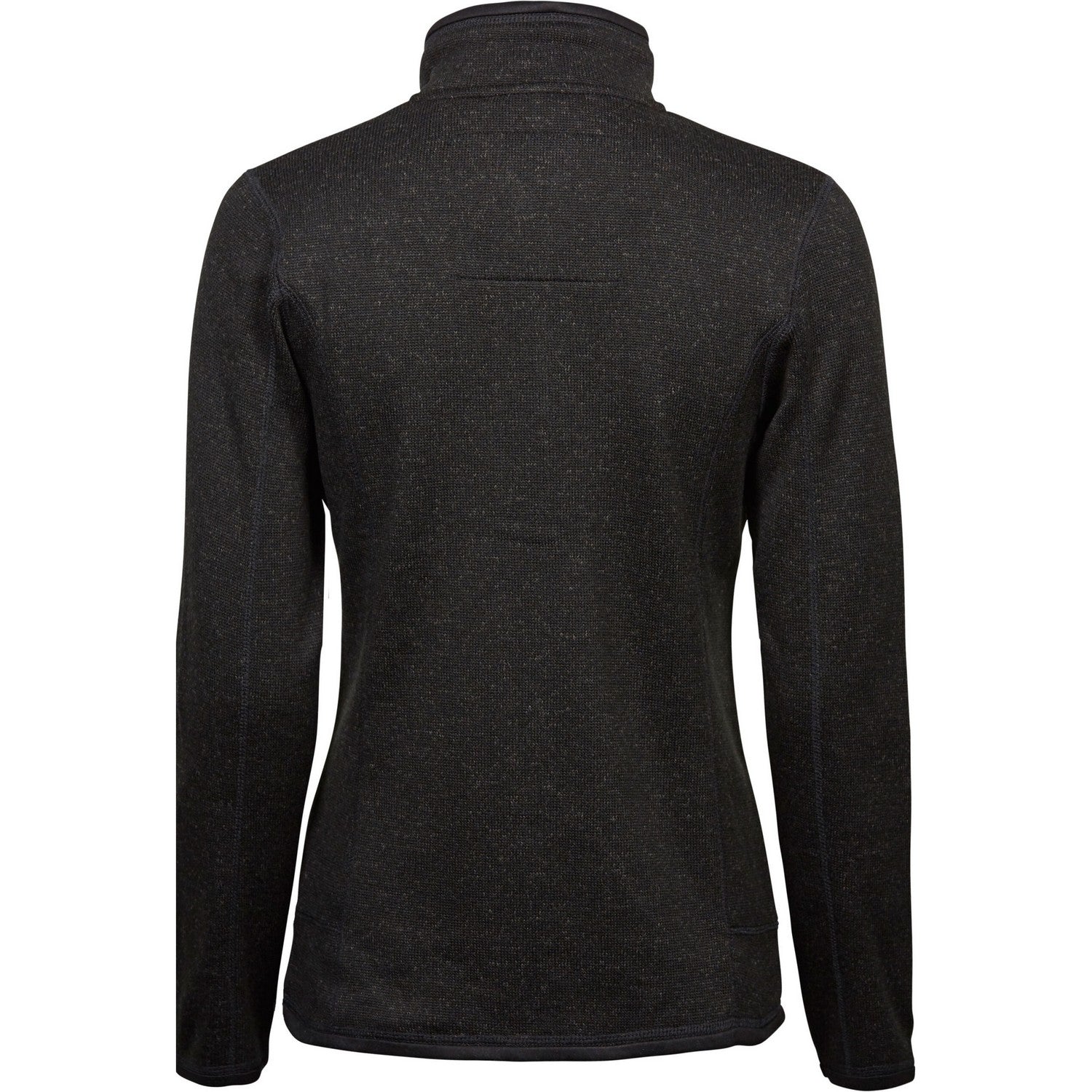 Black - Back - Tee Jays Womens-Ladies Fleece Outdoor Jacket