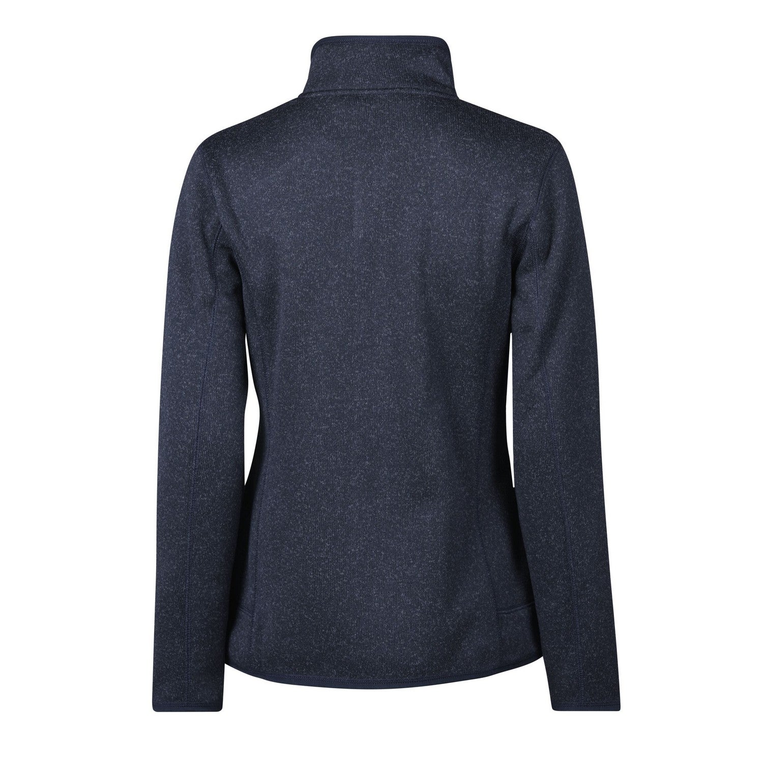 Navy Melange - Back - Tee Jays Womens-Ladies Fleece Outdoor Jacket
