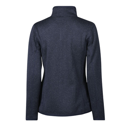 Navy Melange - Back - Tee Jays Womens-Ladies Fleece Outdoor Jacket