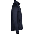 Navy - Side - Tee Jays Mens Stretch Fleece Jacket