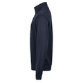 Navy - Lifestyle - Tee Jays Mens Ribbed Interlock Half Zip Sweatshirt