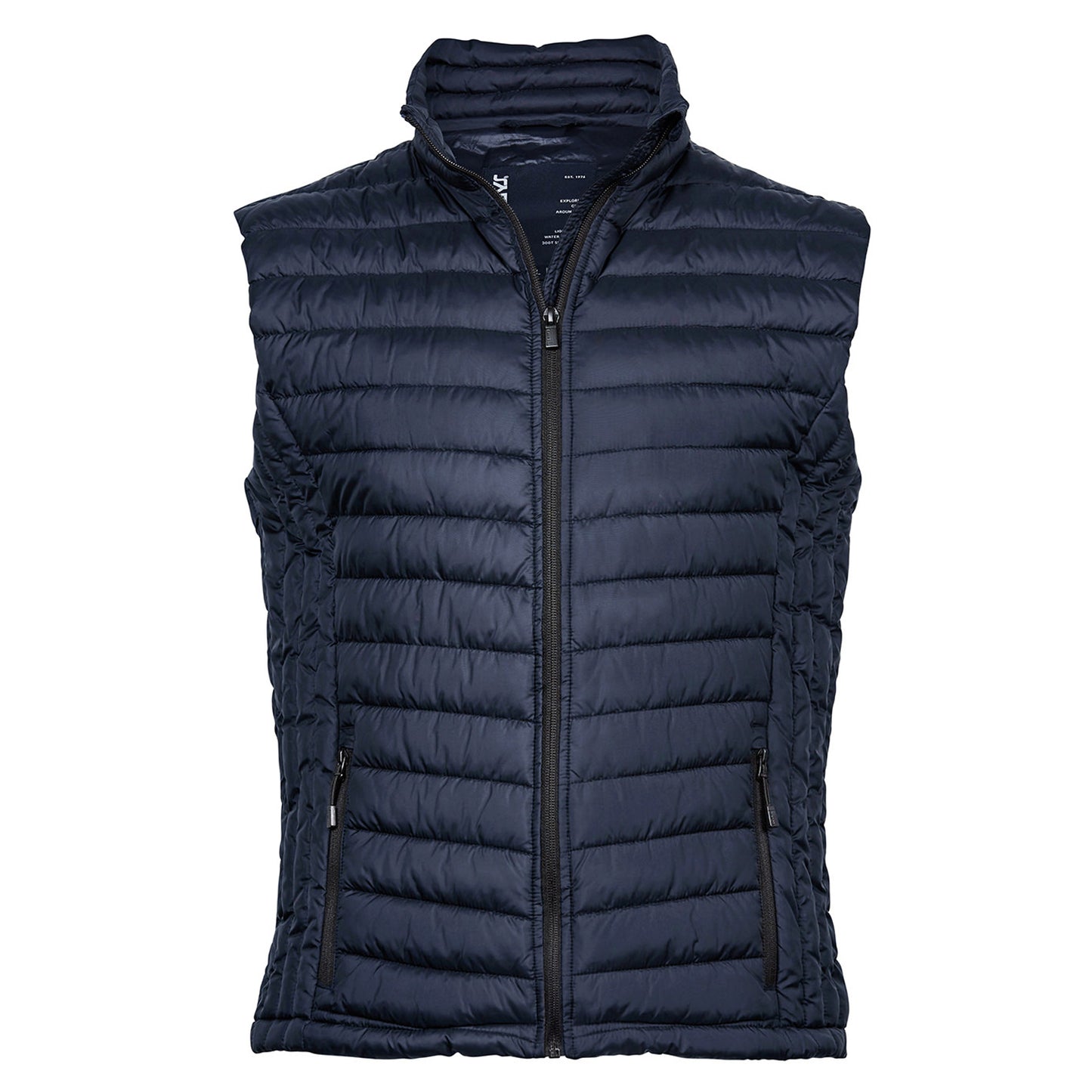 Deep Navy - Front - Tee Jays Mens Zepelin Gilet