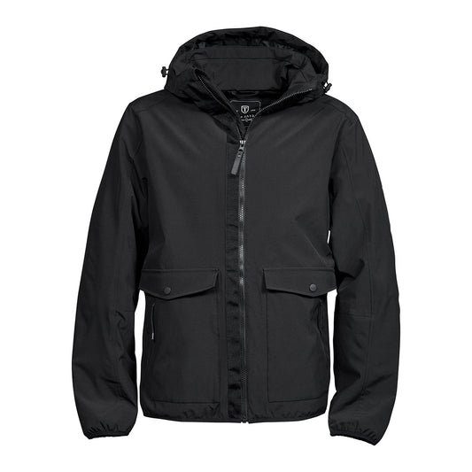 Black - Front - Tee Jays Mens Urban Adventure Jacket