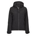 Black - Front - Tee Jays Womens-Ladies All Weather Jacket