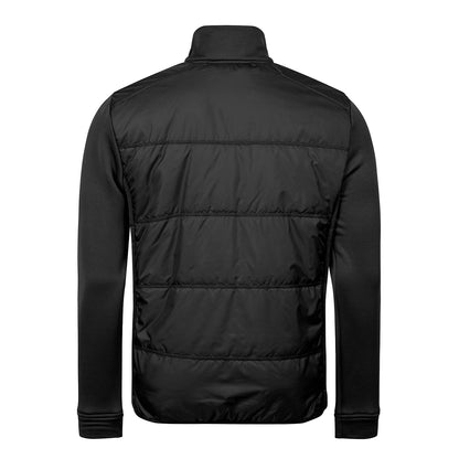 Black - Back - Tee Jays Mens Stretch Hybrid Jacket