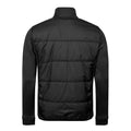 Black - Back - Tee Jays Mens Stretch Hybrid Jacket
