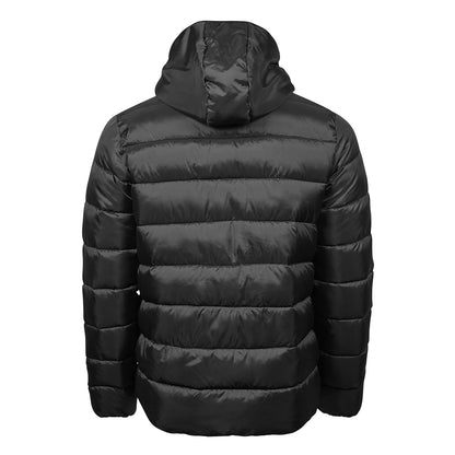 Black - Back - Tee Jays Mens Lite Hooded Jacket