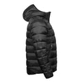 Black - Side - Tee Jays Mens Lite Hooded Jacket