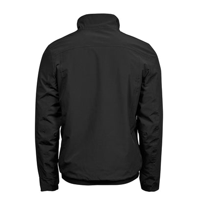 Black - Back - Tee Jays Mens All Weather Jacket