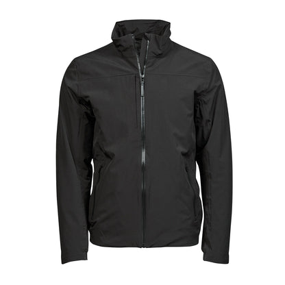 Black - Front - Tee Jays Mens All Weather Jacket