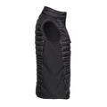 Black - Side - Tee Jays Womens-Ladies Crossover Gilet