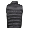 Black - Back - Tee Jays Mens Crossover Gilet