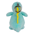 Turquoise-White - Back - Mumbles Dinosaur Keyring