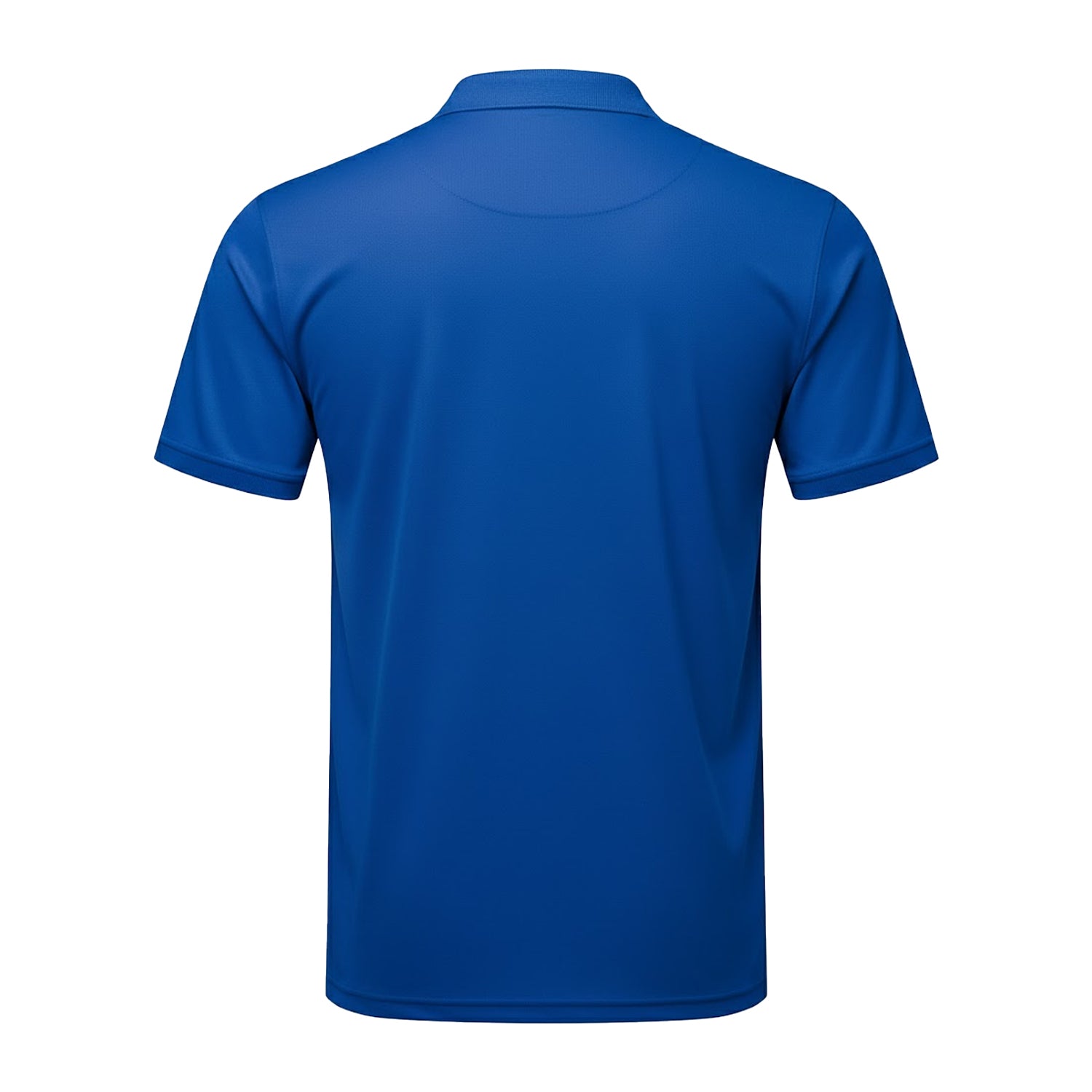 Royal Blue - Back - TriDri Mens Ion-Charge Panelled Polo Shirt