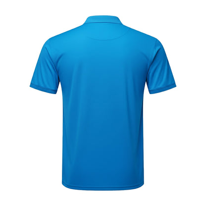 Sapphire - Back - TriDri Mens Ion-Charge Panelled Polo Shirt