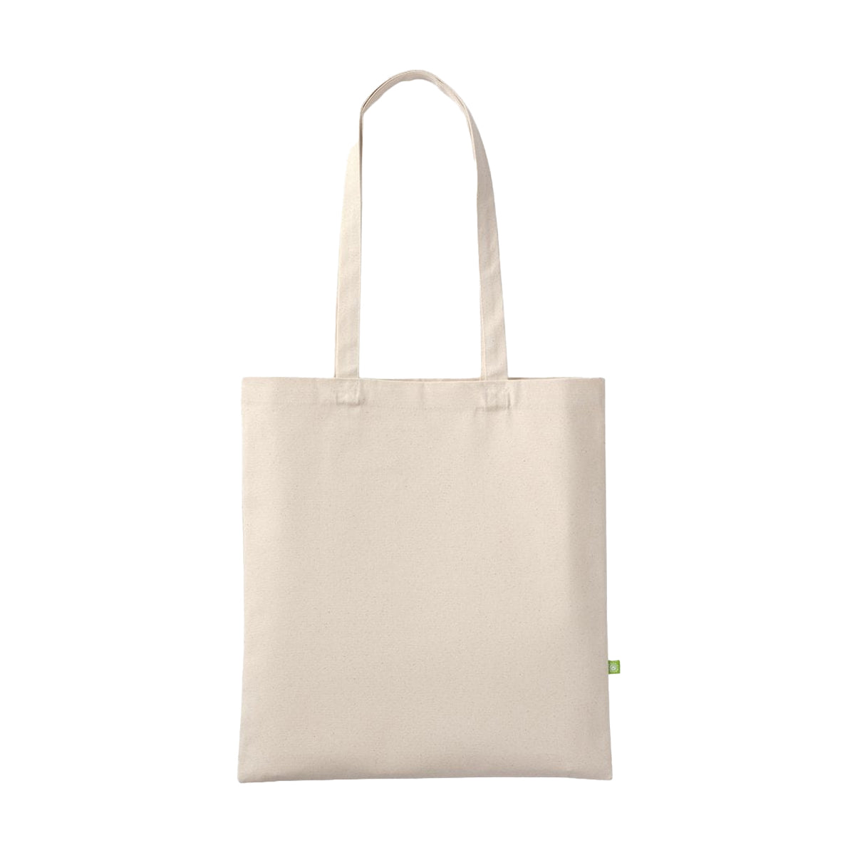 Natural - Front - Nutshell Natural Canvas Long Handle 10L Tote Bag
