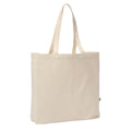 Natural - Front - Nutshell Landscape Natural Canvas Flat Base 14L Shopper