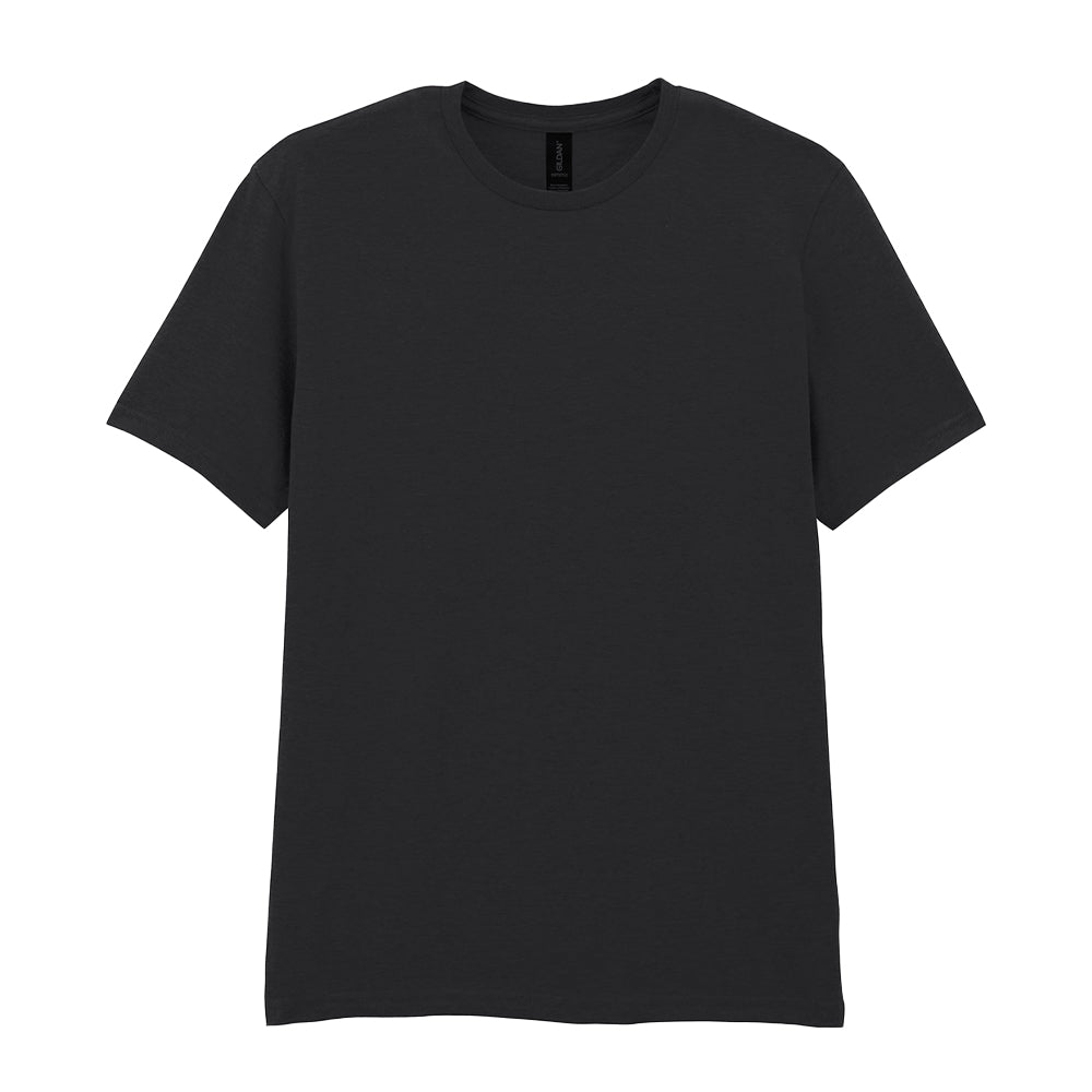 Black - Front - Gildan Unisex Adult Softstyle T-Shirt