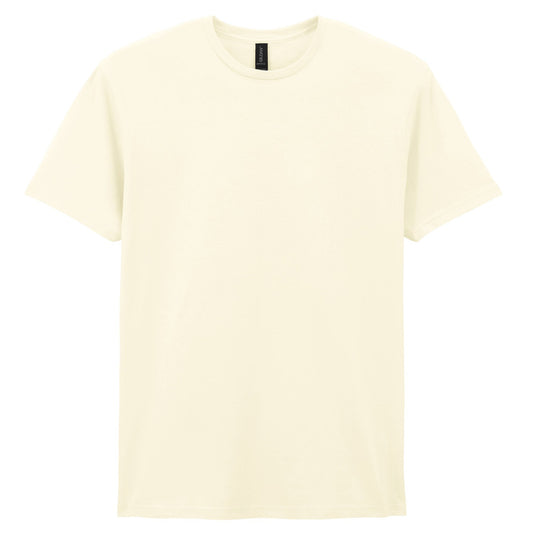 Off White - Front - Gildan Unisex Adult Softstyle T-Shirt
