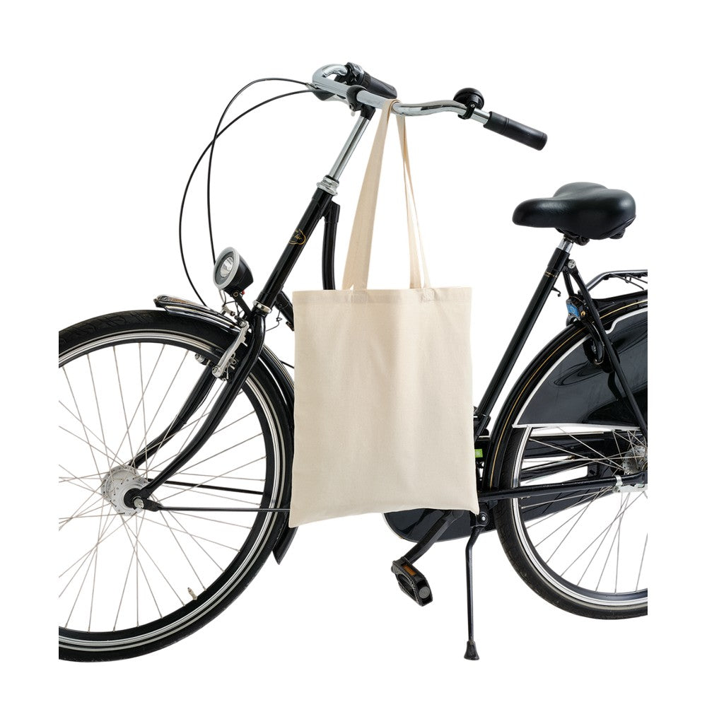 Natural - Back - Nutshell Organic Cotton Long Handle 10L Shopper