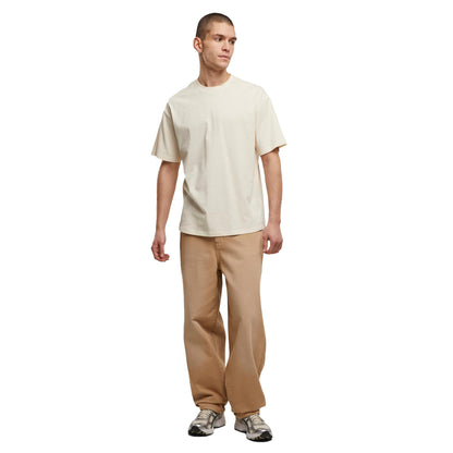 White Sand - Pack Shot - Build Your Brand Mens Basic Light Loose T-Shirt