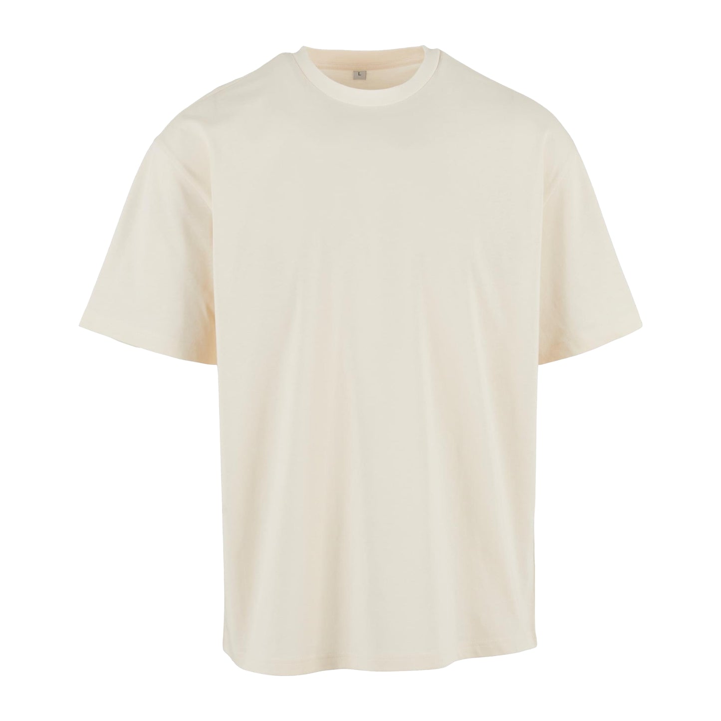 White Sand - Front - Build Your Brand Mens Basic Light Loose T-Shirt